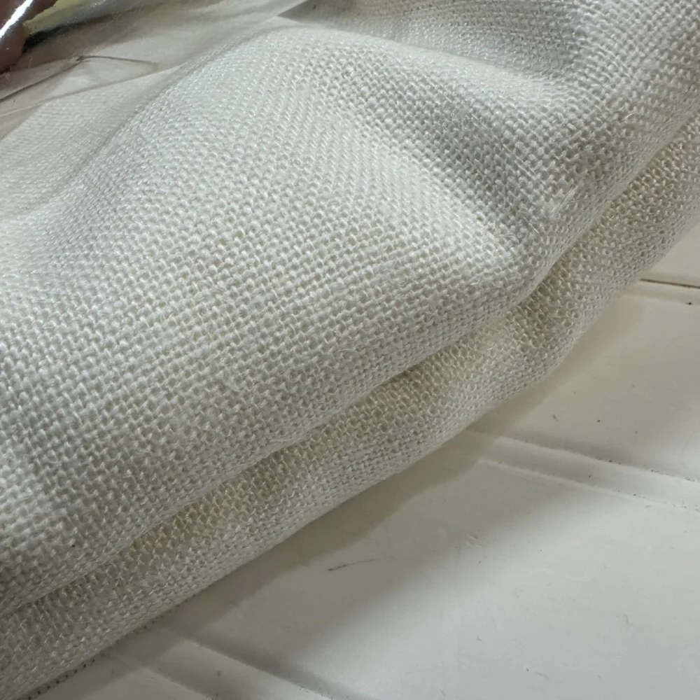 Z Gallerie Home Collection Duvet Cover Linen Ivory Cream 90“ X 94“ Full/Queen